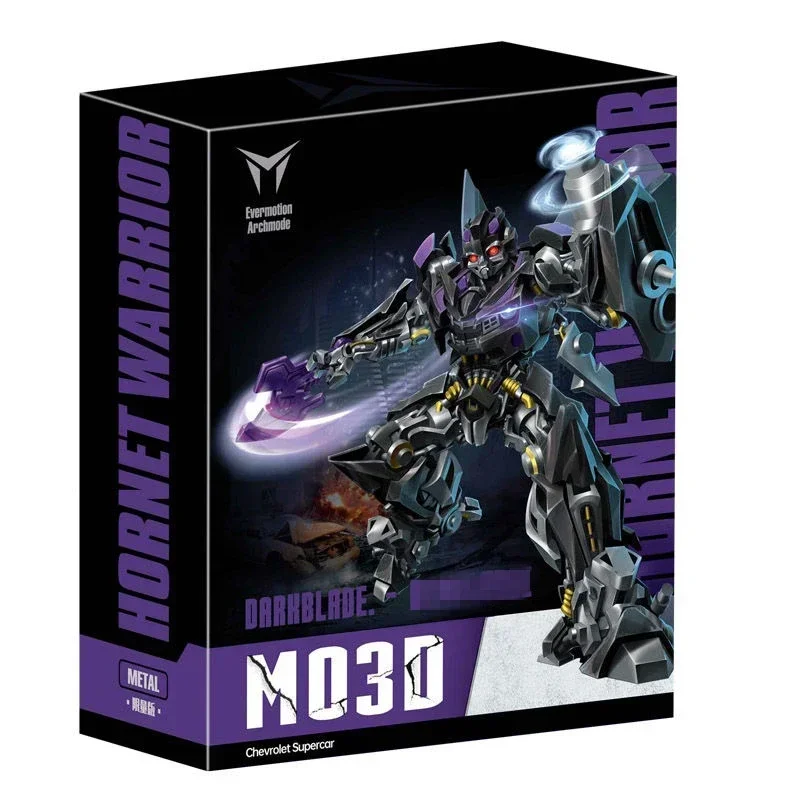WeiJiang игрушки-трансформеры DARKBLADE M03D Dark Bee Hornet Warrior Шедевр MPM03 KO часть из сплава, экшн-фигурка, модель в подарок (art.: 3920cc9eee331) - 3920cc9eee331
