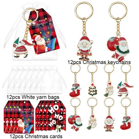 Набор из 12 рождественских сувениров