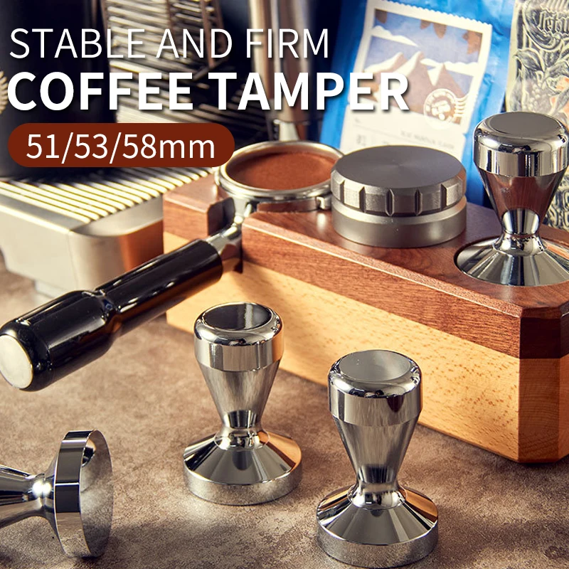 

51/53/58mm Coffee powder pres hammer stainless steel filler aluminum alloy