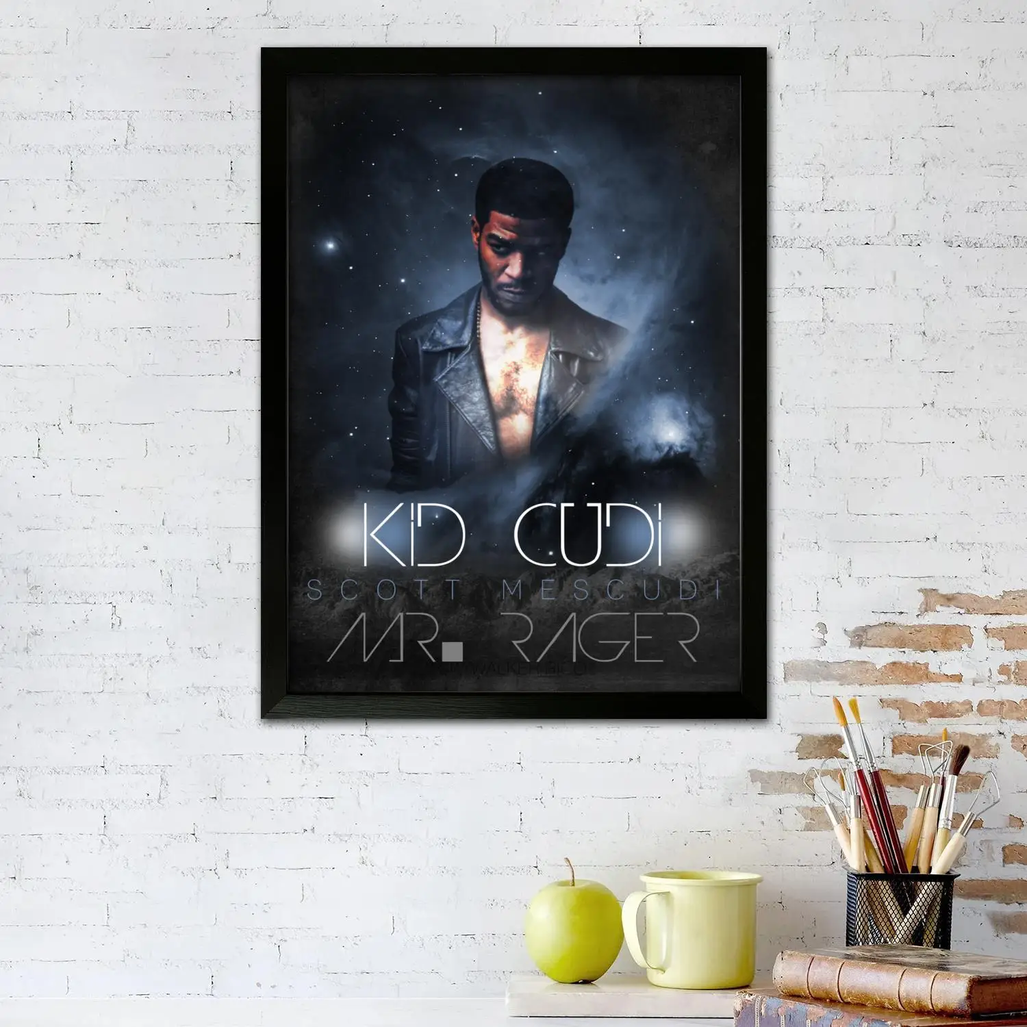 Детский постер на холсте cudi и настенное искусство печать с изображением