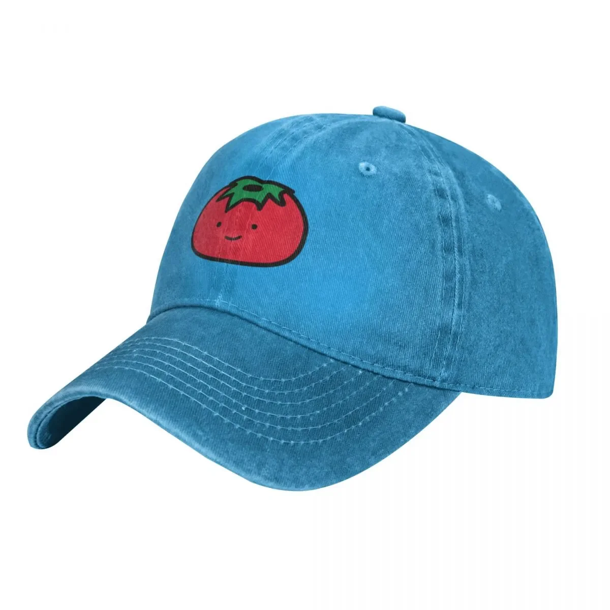 

New happy tomato Baseball Cap Gentleman Hat Golf Hat Visor Women'S Hats For The Sun Men'S