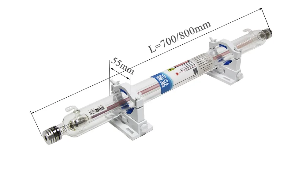 

Yongli 900C 40w Co2 Laser Tube 40watt Laser Tube for Medical Treatment 900mm Dia 50mm Surgical Laser Tubes for Medical
