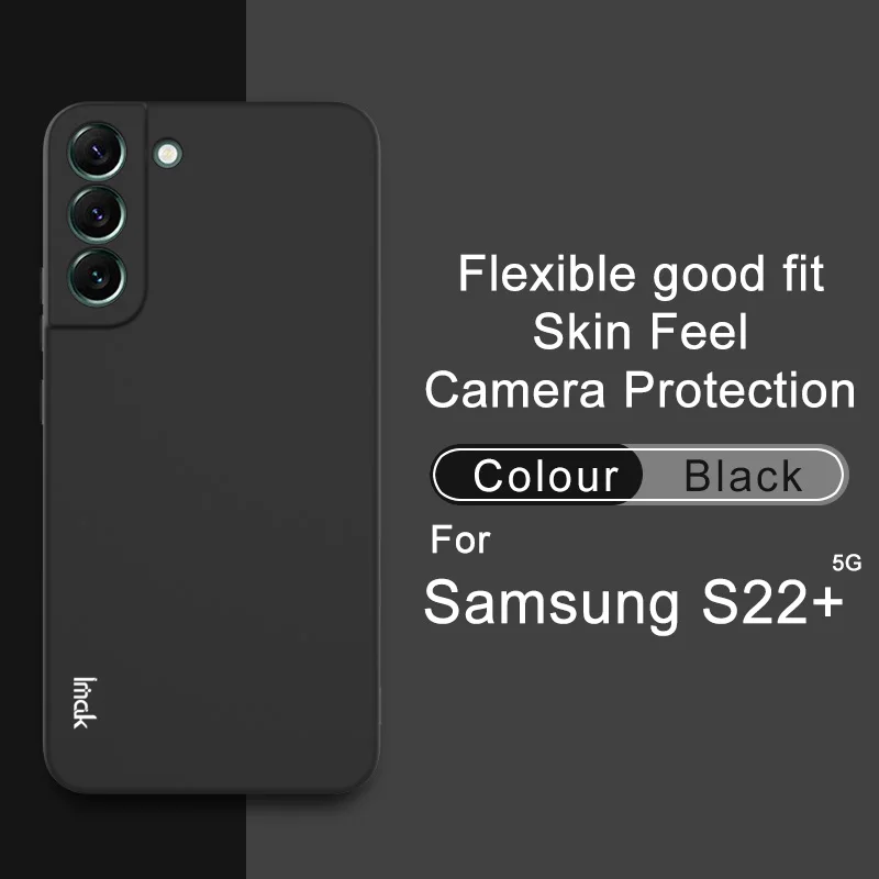 Imak Для Samsung Galaxy S22 + Plus 5G TPU чехол для телефона с защитой объектива камеры