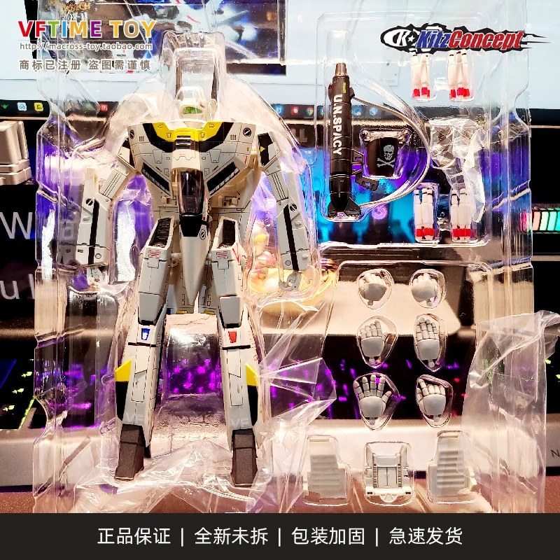 Экшн-фигурки Трансформеры Robotech Macross 1/72 VF1S 2 5 светодиодный фицированная версия со