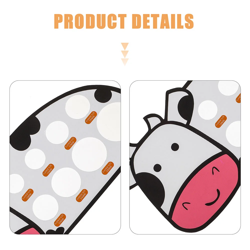 2 шт. аксессуары для груди инструмент измерения размера фланцев соски карта