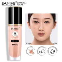 liquid foundation cream face concealer brightening long lasting makeup waterproof and sweat proof no take off makeup foundation
