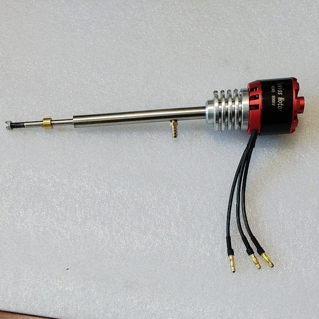 Фото 4240 KV800 170 мм с длинным валом, бесщеточный двигатель для рыбацкой лодки, электрические подвесные двигатели, сверхмощный морской двигатель, пропеллер для троллинга №5