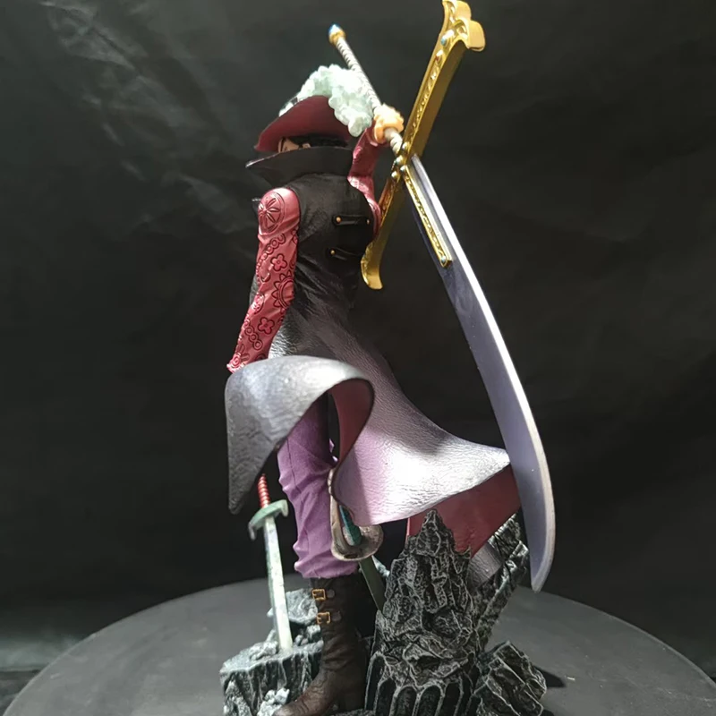 28 см цельные фигурки Eagle Eye Dracule Mihawk аниме фигурка Top War ПВХ модель игрушки