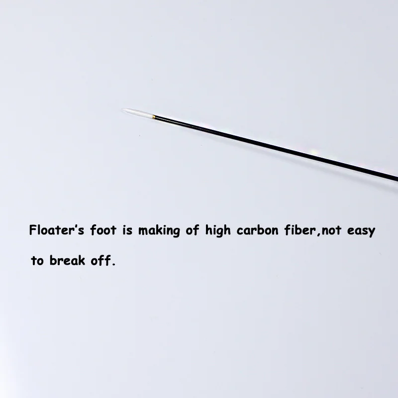 1PC Fishing Floats Body Bottom Part Inner Diameter 5.2MM Composite Nano Plastic Bobbers Fishing Accessory Tackle(No Battery)