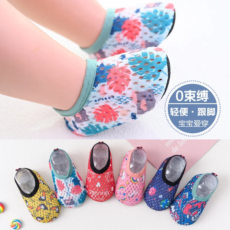 

floor socks baby toddler sock socks children antiskid leg warmers indoor footwear mesh model wholesale spring summer