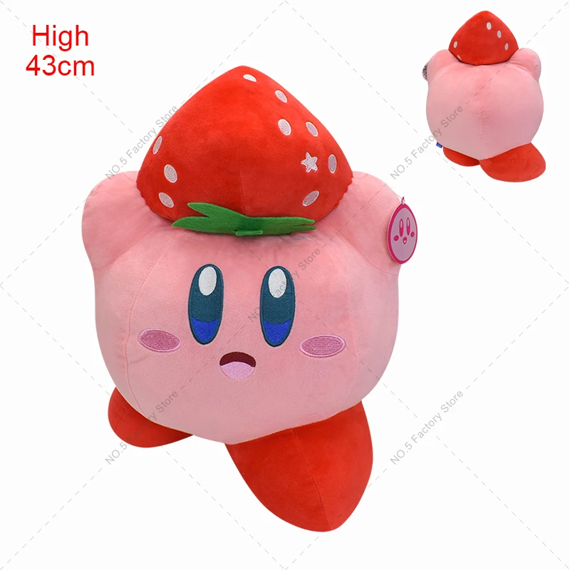 Kawaii Star плюшевый Кирби кукла шеф-повар Kirby клубника мягкие животные плюши Высокое