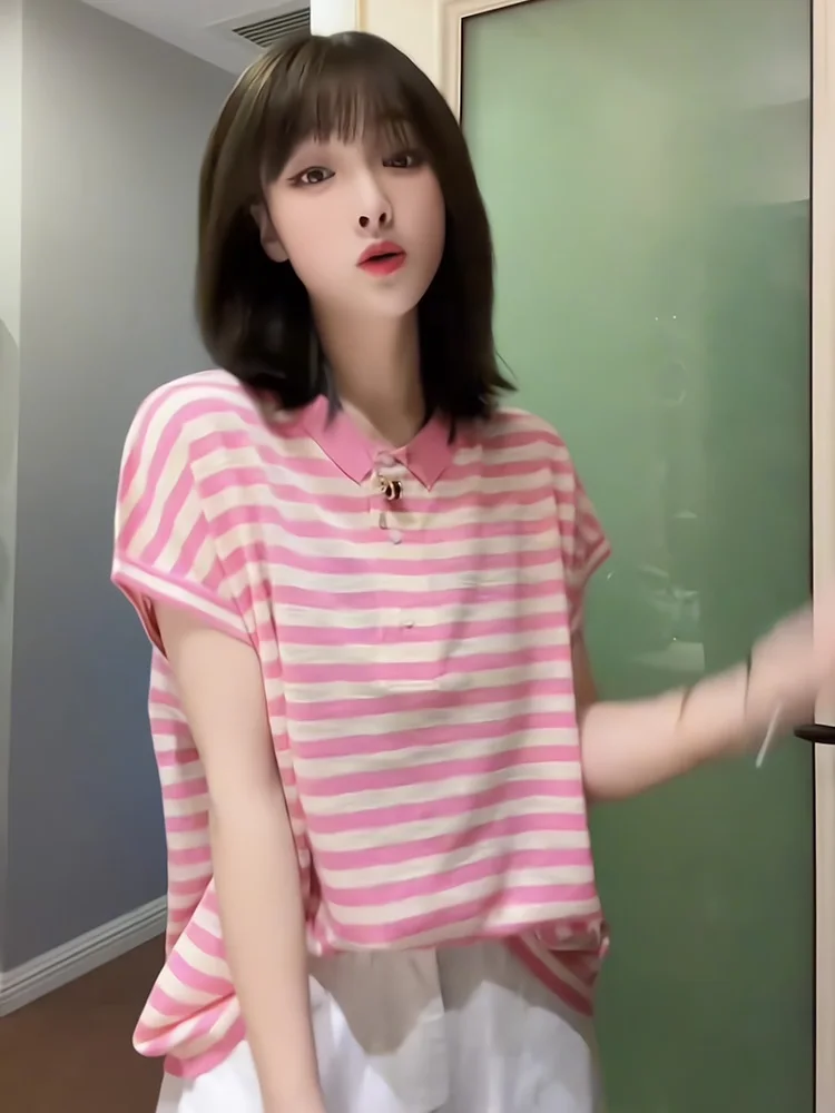 Оригинальные европейские товары 2024 летняя новая свободная повседневная