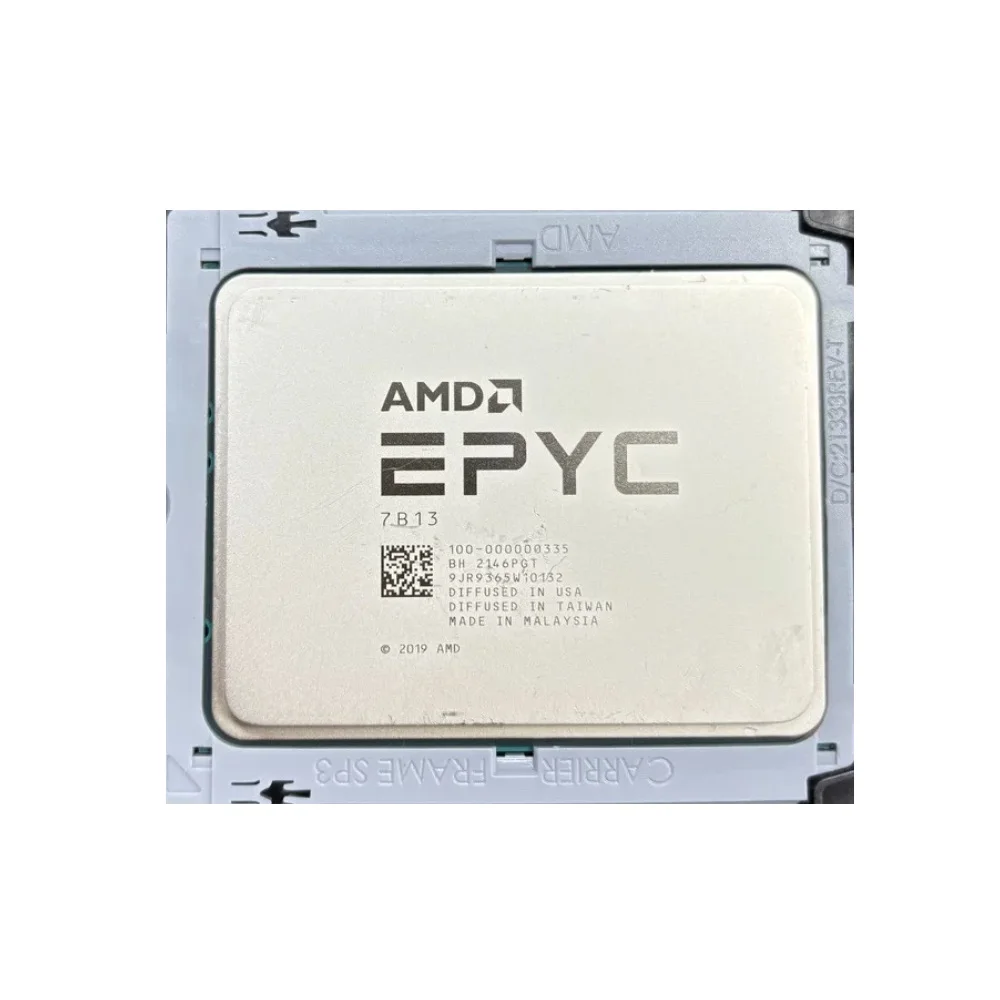 Фото Б/у процессор EPYCMilan7B1364 Core 128 Threads 2.2GHz SP3 CPU100-0000003357 Nm 280 Вт №3