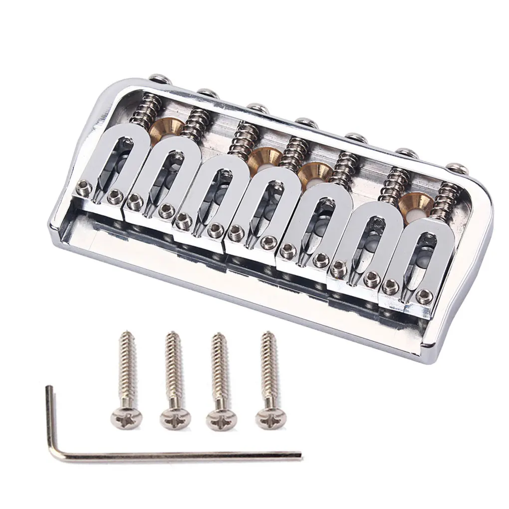 

Electric Bass Tuners Set High-Strength Guitars Tools Kit Through Body Metal Hardtail Bridge Beginner Music Lover Adults