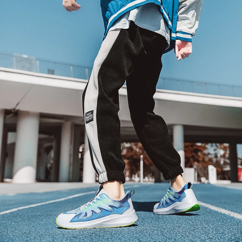 NEW 39-45# Men's Fashion Comfortable Casual Sneakers Adult Teenagers Outdoor Running Shoes Walking Shoes School Sports Shoes