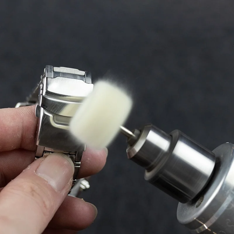 Fine Shank Wool Polishing Head Grinding Jewelry Metals Wheels Buffing Felt QSTEXPRESS Rotary Tool Accessories