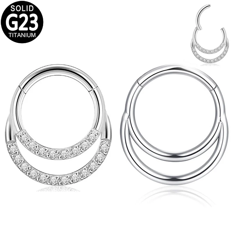 

Серьги-гвоздики женские титановые в виде полумесяца