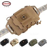 tactical reflex ifak system roll carrier bag medical first aid supply holder hypalon handle belt molle hunting vest edc pouch