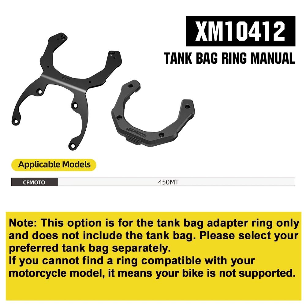 Rhinowalk мотоциклетная магнитная сумка на бак, сухая водонепроницаемая 6,5 л, быстросъемная противоугонная сумка для BMW KTM Beneli HONDA CFMOTO DUCATI