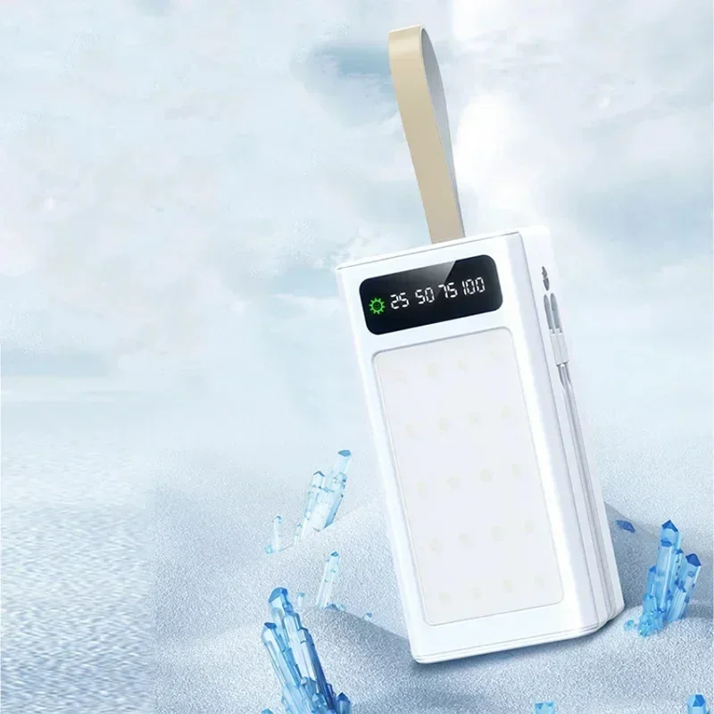 Подходит для Xiaomi 200000 mAh Быстрая зарядка Power Bank большой емкости Портативное