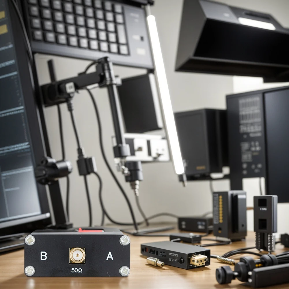 10 Вт 1-to-2 RF переключатель из алюминиевого сплава DC-500 МГц высокочастотный