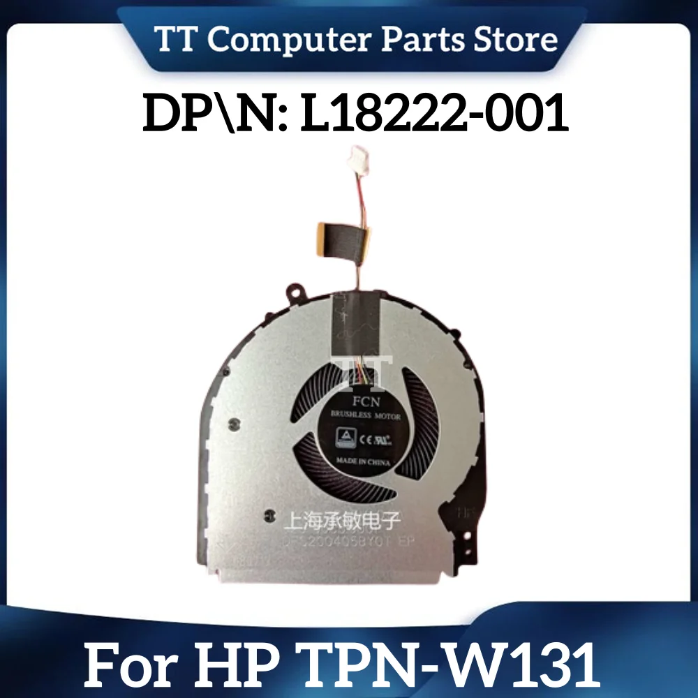 TT New Original Laptop CPU Cooling Fan Heatsink For HP Pavilion x360 14-CD 14m-cd TPN-W131 L18222-001 Free Shipping