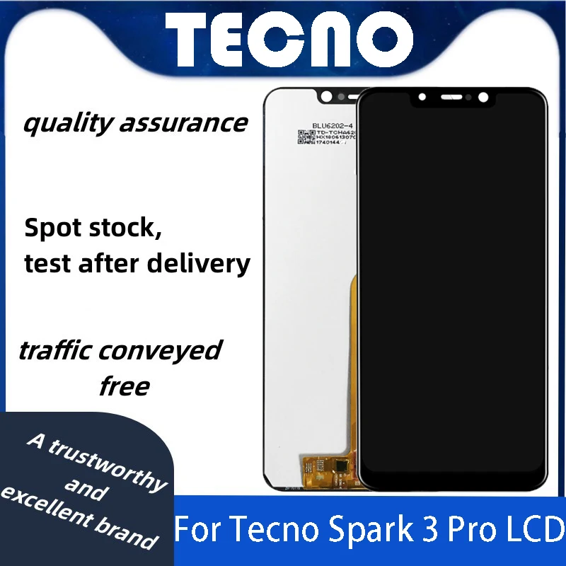 ЖК-дисплей для Tecno Spark 3 Pro KB8