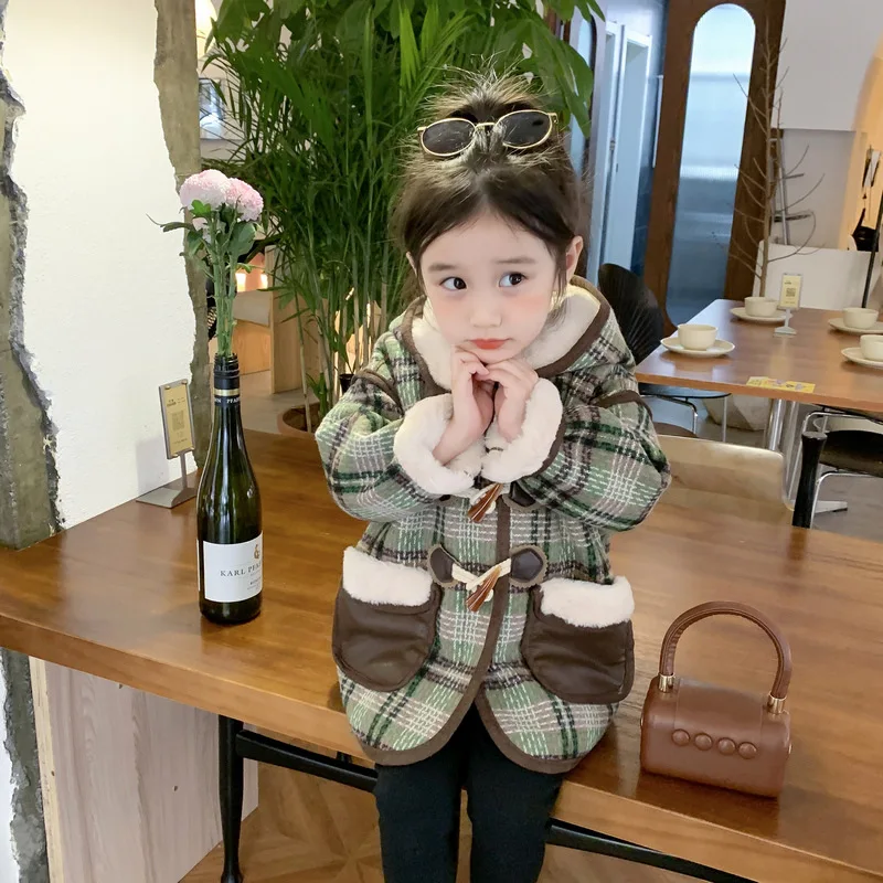 

Осень 2022, новинка, легкая Роскошная модная детская куртка, детское длинное удобное пальто с капюшоном, эксклюзивная одежда, простой стиль