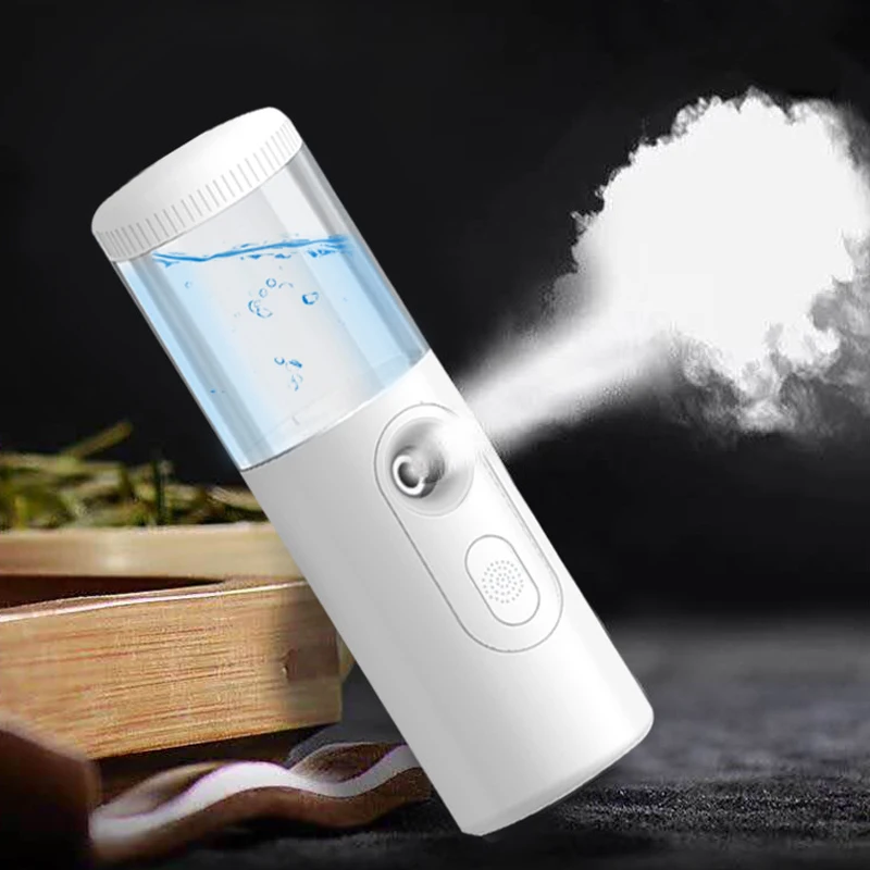 

30ml Portable Mini Facial Steamer Bottle USB Nano Mister Spray Face Mist Sprayer Deep Hydrating Face Nebulizer Skin Care Body