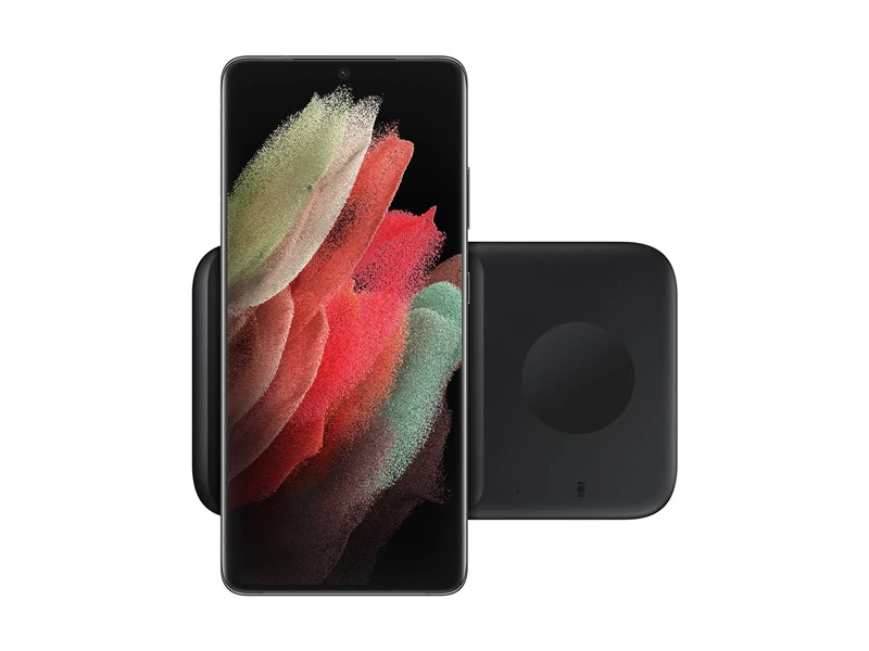 original samsung wireless charger double fast charge pad for samsung galaxy s21s20s10s9note20smart watch active 2 ep p4300 free global shipping