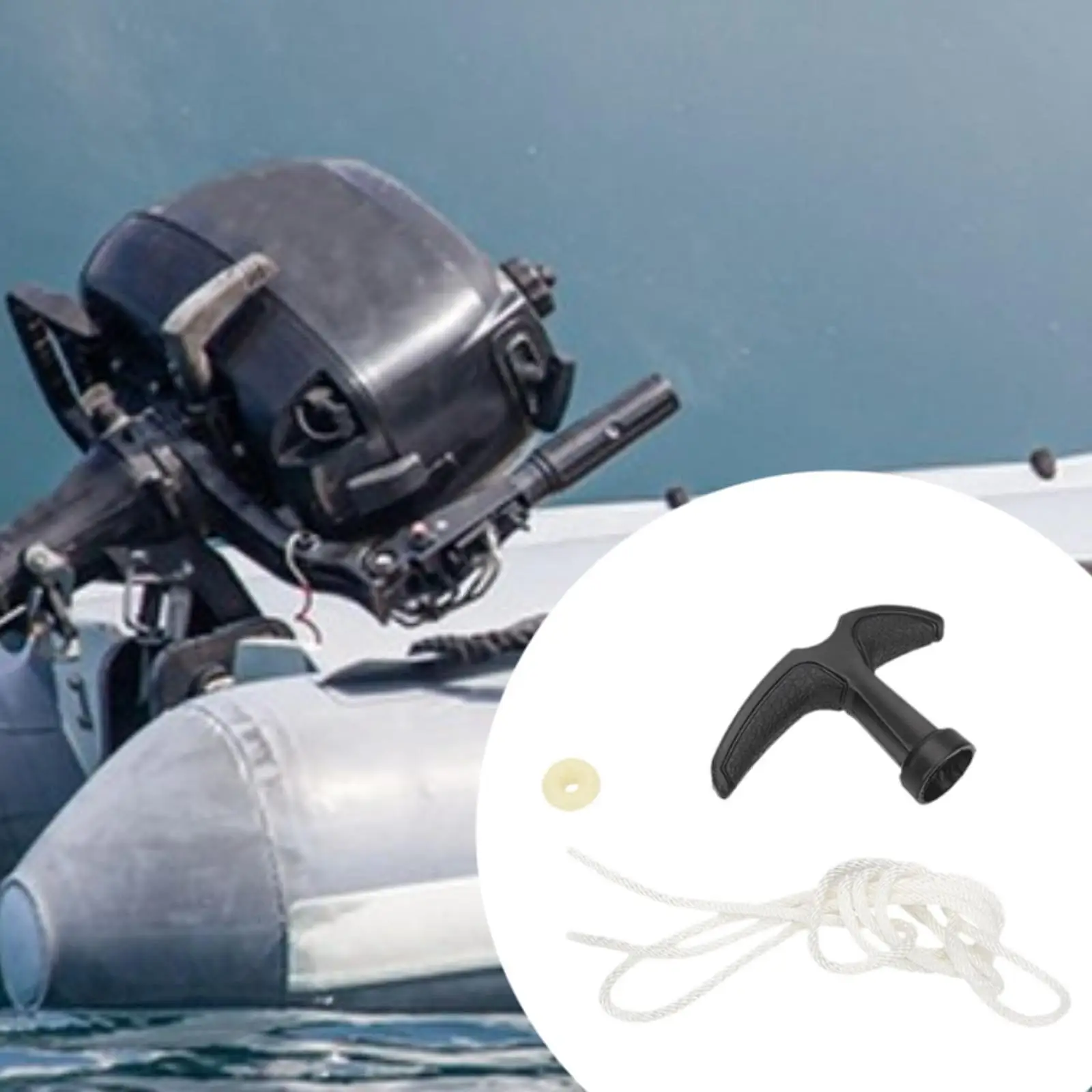 Натяжной пусковой трос ручка запасные части длина шнура 1 м стартовые детали