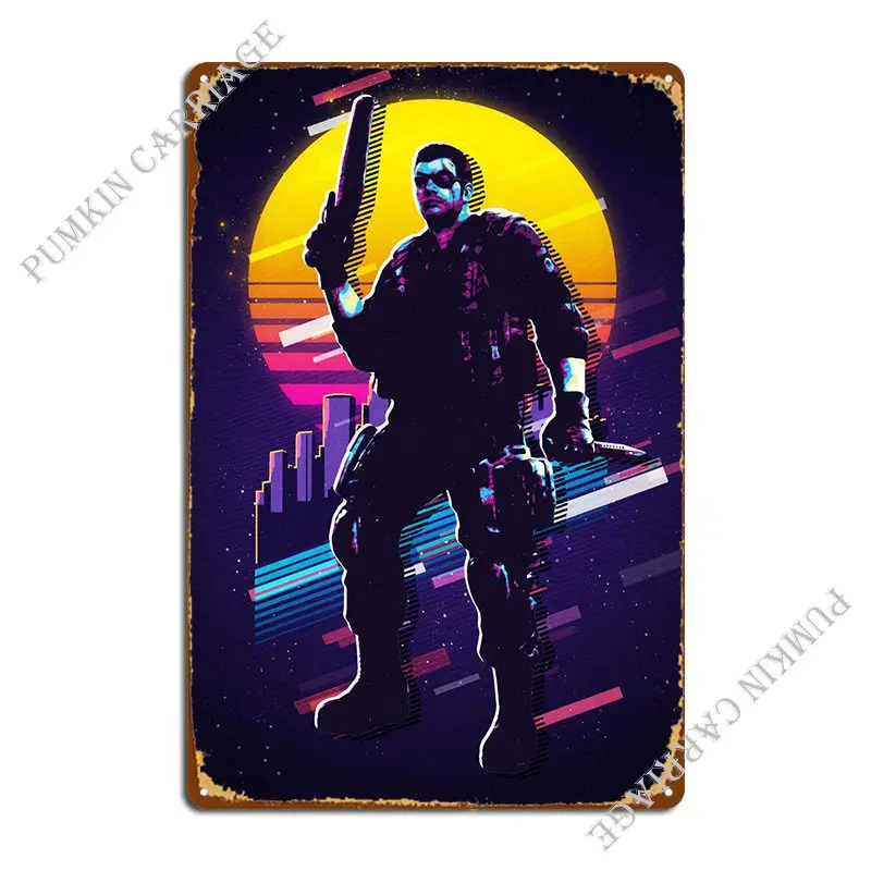 

Металлический знак Blackshot Online, создание настенного декора, кухня, кинотеатр, жестяной плакат