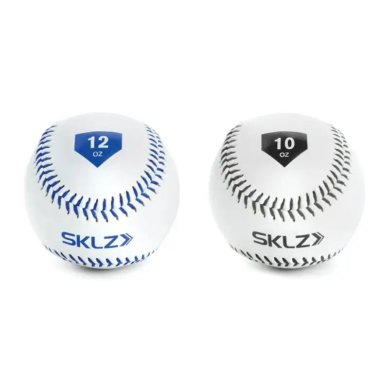 

Training Baseballs for Arm Strength Training,10 and 12 OZ, 2 Pack