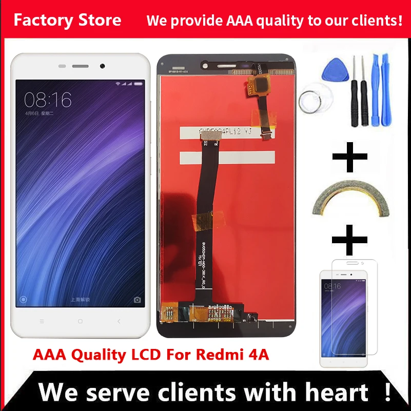 

AAA Quality IPS LCD+Frame For Xiaomi Redmi 4A LCD Display Screen Replacement For Redmi 4A LCD With Frame Display Screen Assembly