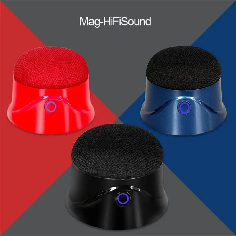 

Outdoor Sound Magnetic Wireless Speaker Mini Subwoofer For iphone Small Speaker Hifi Sound Creative Audio Mini