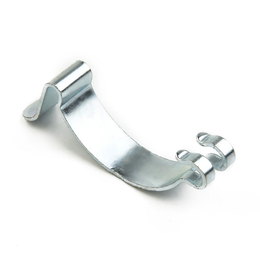 

100% Brand New High Reliability Clips Spring Clip Housing Box Lid Clamp Metal Replacement Silver Universal 1pcs