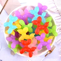 10pcs new lovely animal balloon dog flat back resin charms jewelry making diy wedding scrapbook craft accessories