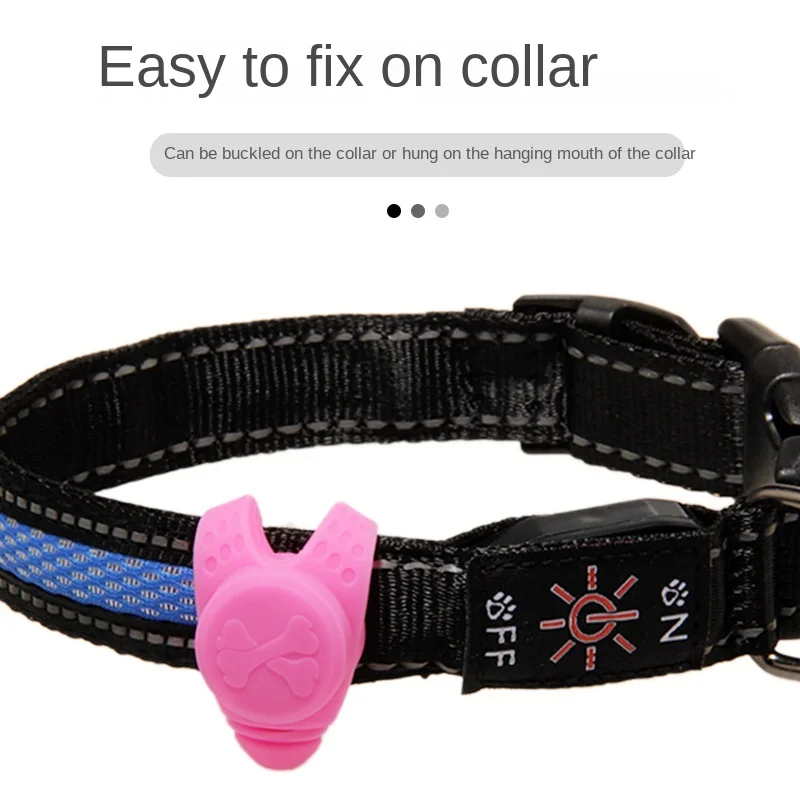 Светодиодная подсветка яркий ошейник для кошек и собак персонализированный