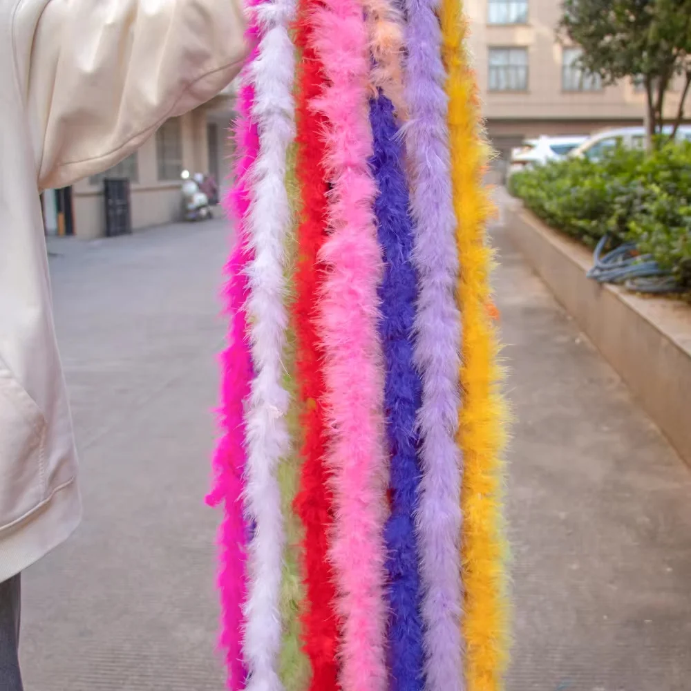 10 шт./лот пушистые перья индейки Boas Marabou Plumas шарф для фестиваля женский костюм