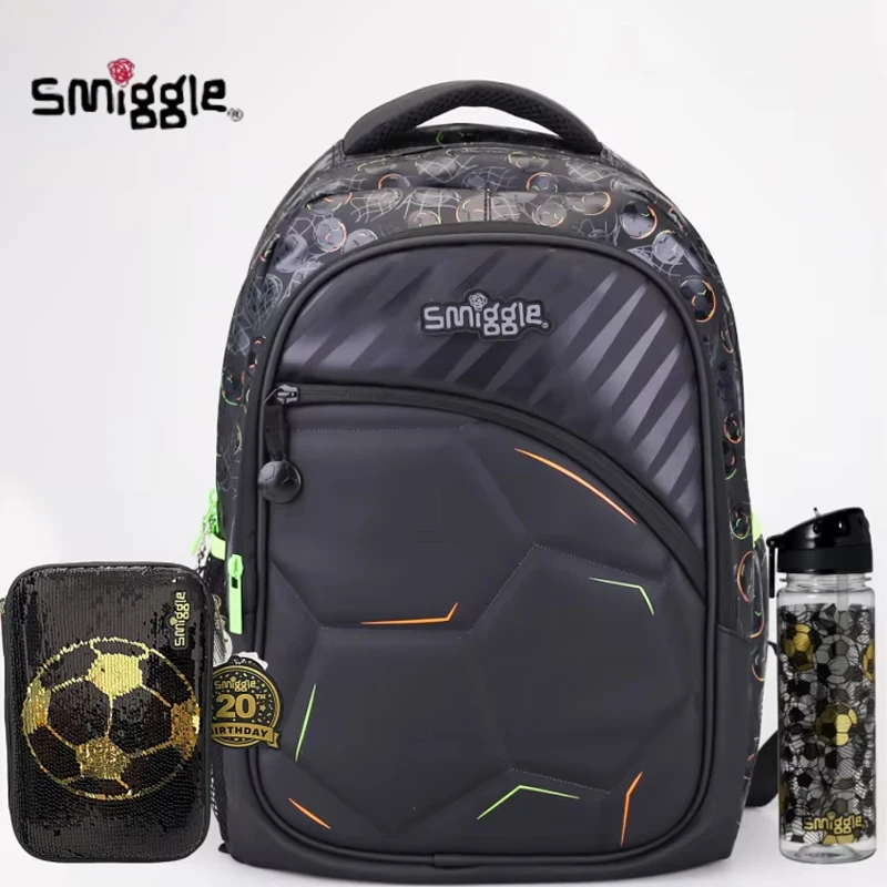 Австралия Smiggle Студенческая школьная сумка Декомпрессионные плечи Детские