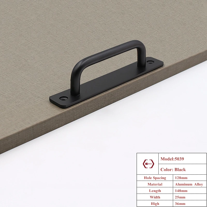 Ручка для мебельного шкафа из алюминиевого сплава ручка для раздвижной двери сарая набор фурнитуры для тяги и промывки деревянная дверная ручка для ящика