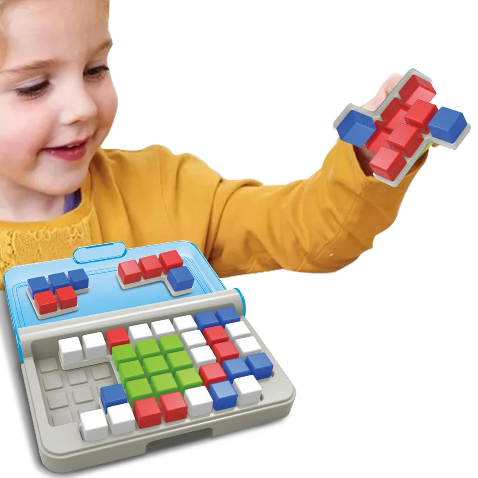 

Искусственный пазл IQ головоломка твист игра когнитивные навыки игра мозга Монтессори игрушки подарки для детей взрослых
