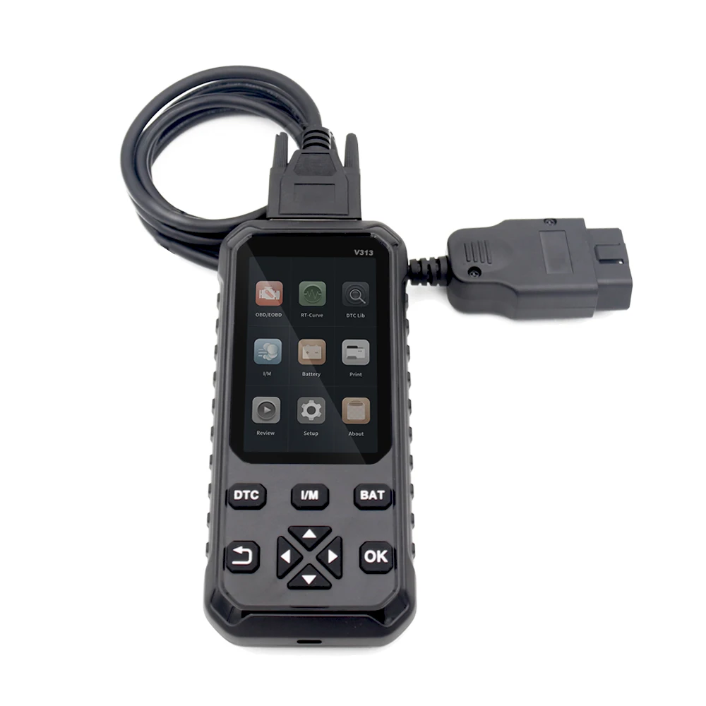 

Автомобильные диагностические инструменты V313 OBD2, многофункциональный лучший считыватель кодов автомобиля, Портативный Автомобильный ска...