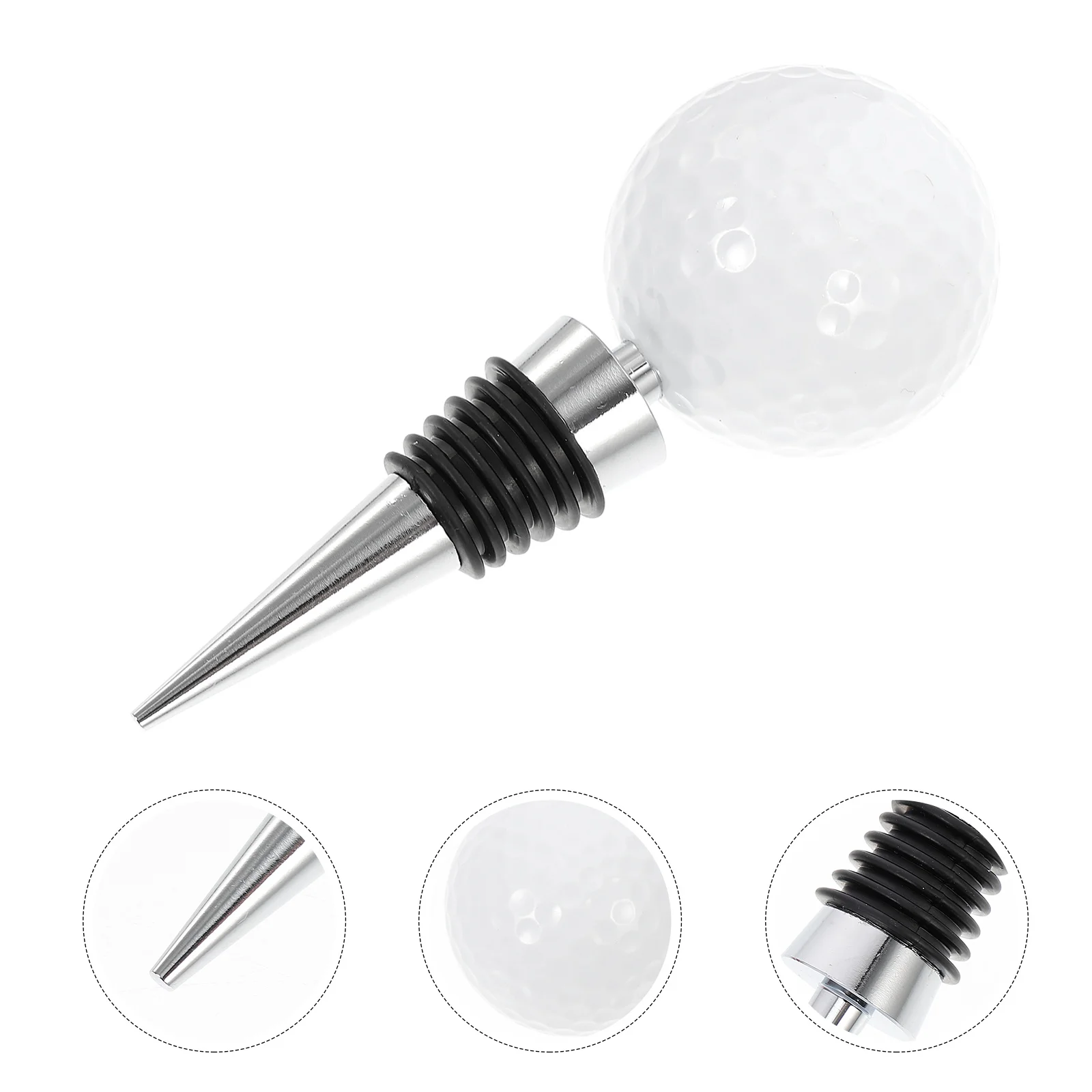 

Crystal Beverage Stoppers Vacuum Metal Champagne Stopper Bottle Cap Beverage Bottle Stopper Bottle Plug