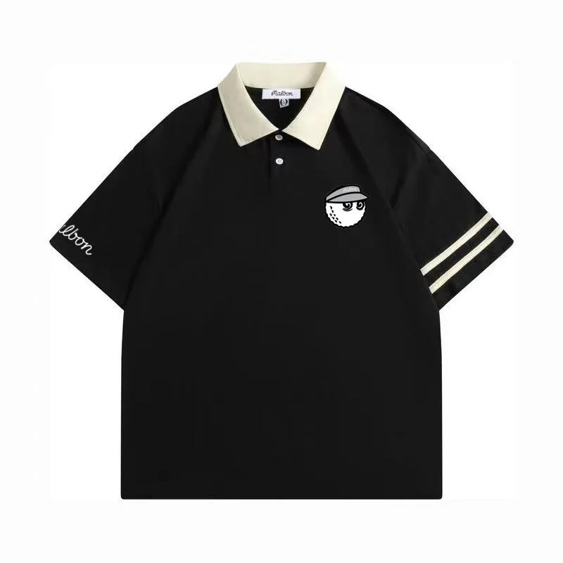 

Футболка Malbon, одежда для гольфа Malbon для женщин и мужчин, мужская одежда для гольфа Malbon, женская одежда для гольфа, футболка для гольфа Malborn, летняя поло Malbon