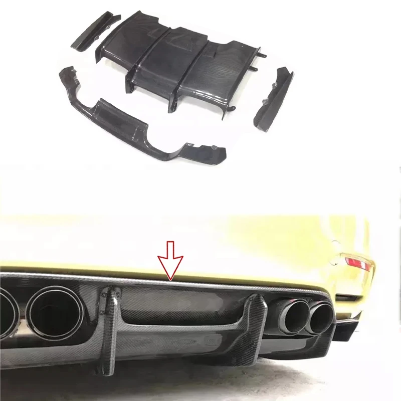 

PSM Type Carbon Fiber Rear Splitter Bumper Diffuser for BMW M3 M4 F80 F82 F83 2016+