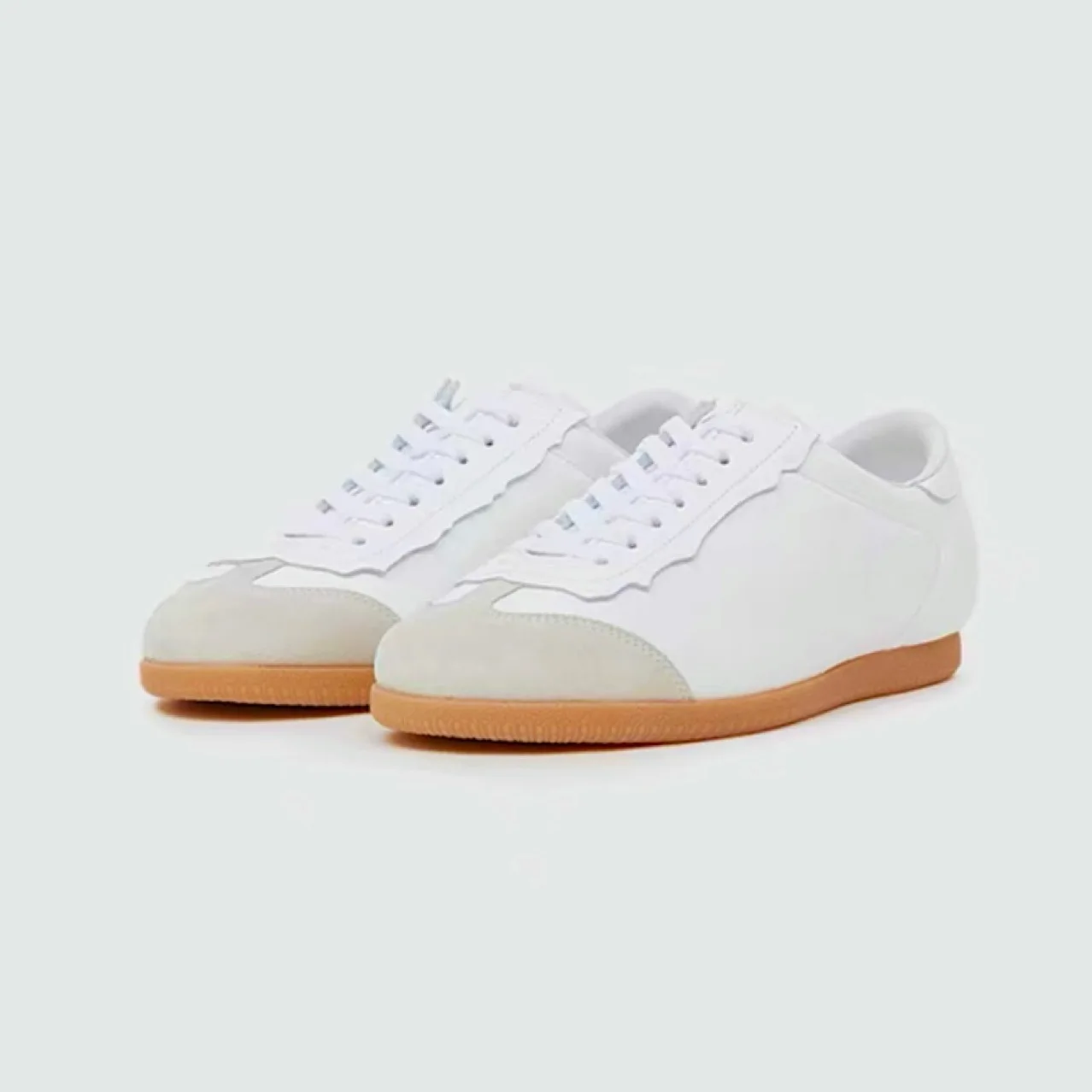 

Женские кожаные кроссовки, на шнуровке, повседневная обувь на платформе, белые