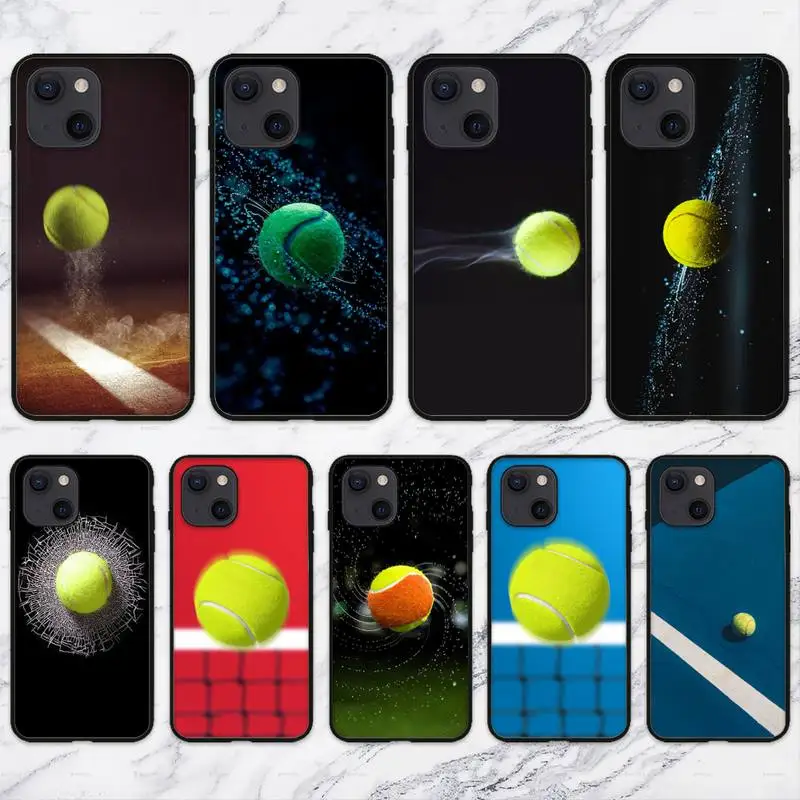 

Sport Tennis Phone Case For iPhone 11 12 Mini 13 14 Pro XS Max X 8 7 6s Plus 5 SE XR Shell