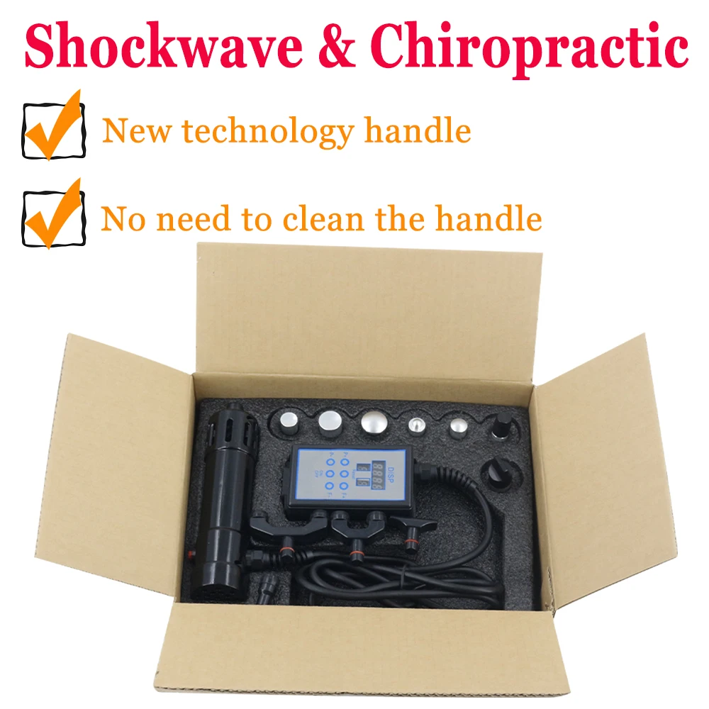 

Portable Shockwave Therapy Machine 11 Heads for ED Treatment Tennis Elbow Joint Pain Relief Shock Wave Physiotherapy Equipment