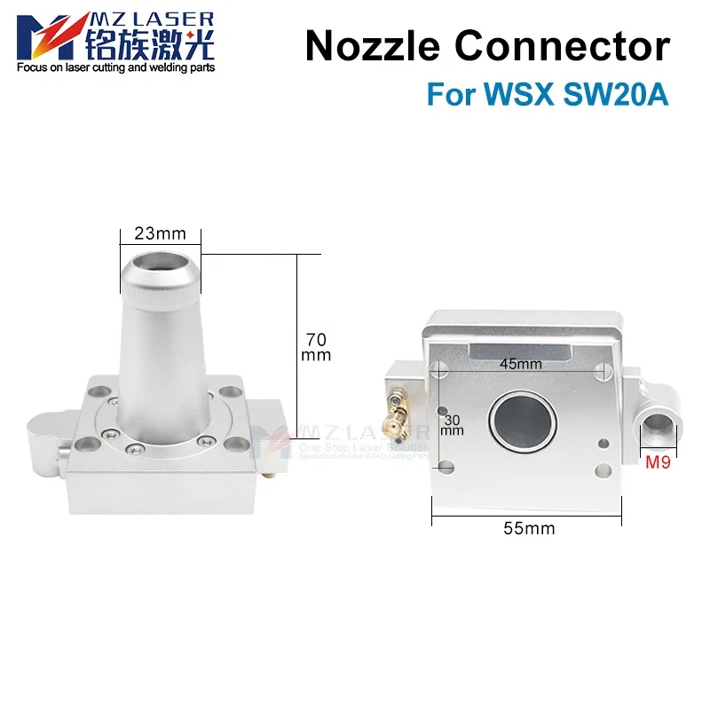 Mingla ser WSX SW20A оригинальный коннектор сопла La 3D емкостный датчик для волоконной
